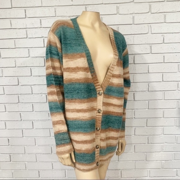 Intermix Gwyneth Space Dye Wool-Blend Cardigan - Picture 1 of 6